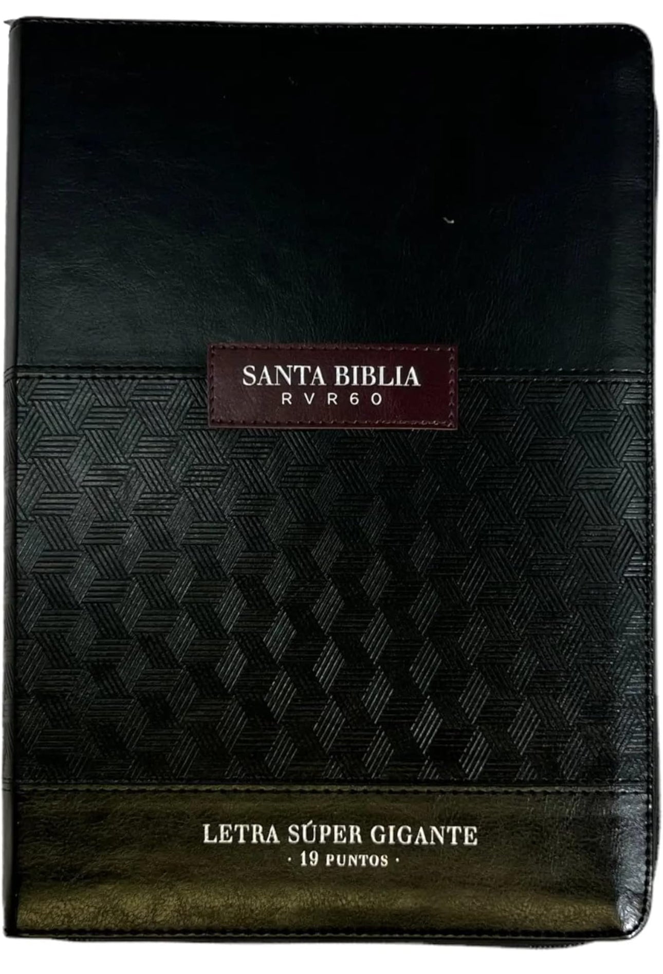 Biblia RVR 1960 Letra Súper Gigante con cierre