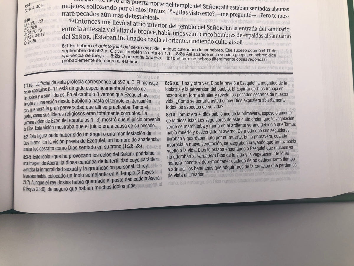Biblia de estudio Diario Vivir NTV Tapa Dura