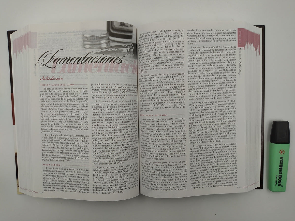 Biblia de Estudio Matthew Henry Tapa Dura