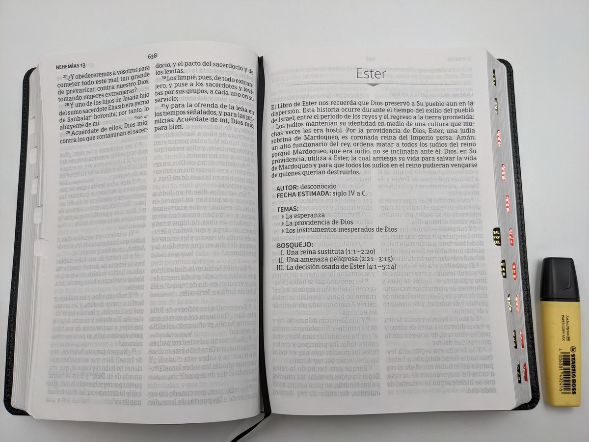 Biblia RVR 1960 Letra Súper Gigante Negro