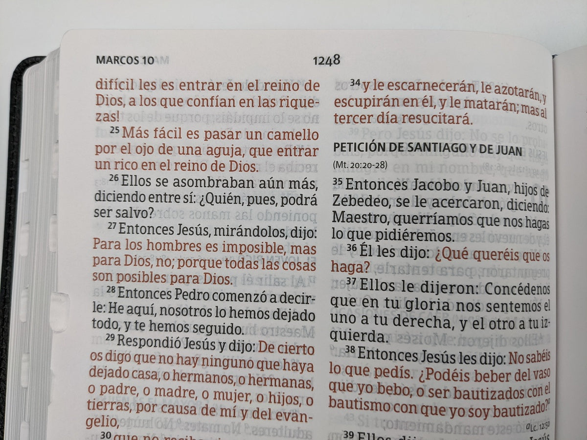 Biblia RVR 1960 Letra Súper Gigante Negro