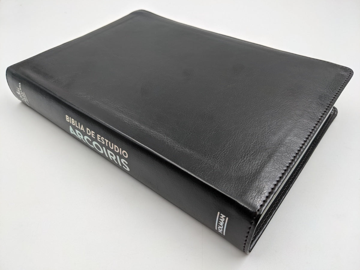Biblia RVR 1960 de Estudio Arco Iris Negro