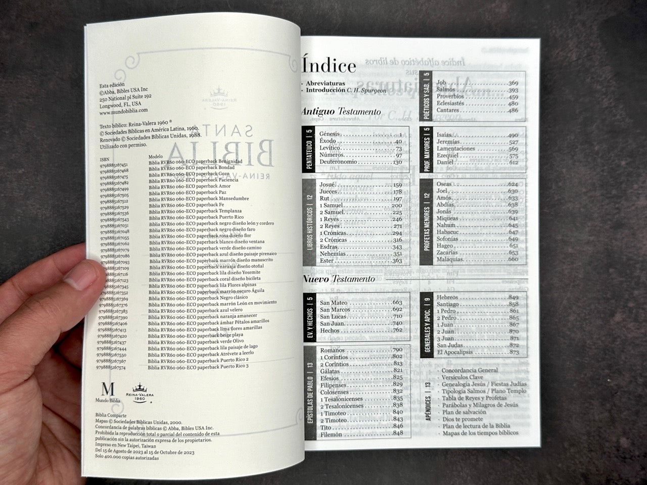 Biblia Misionera RVR60 economica