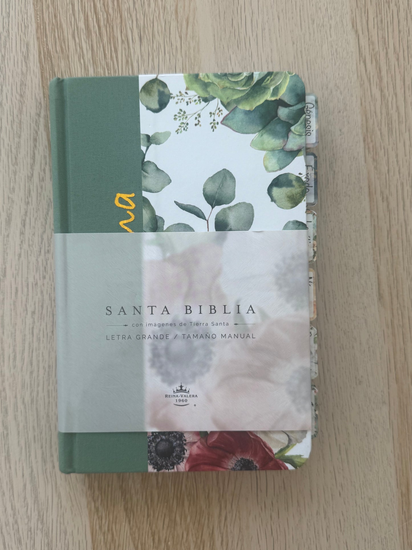 Biblia RVR 1960 letra grande personalizada