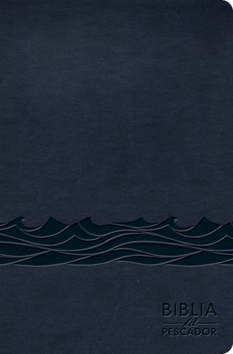 Biblia RVR 1960 Pescador Letra Grande Azul Medianoche