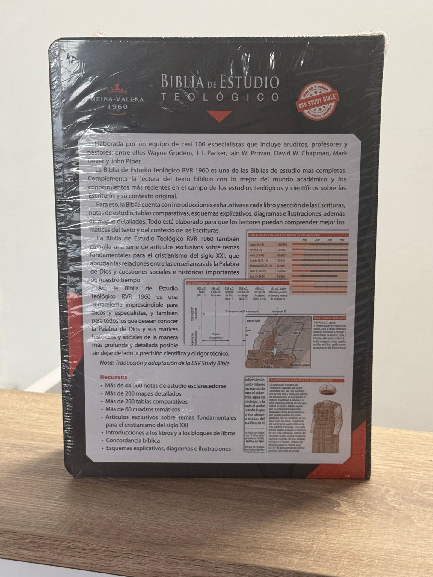 Biblia Teologico Tapa Dura 1960