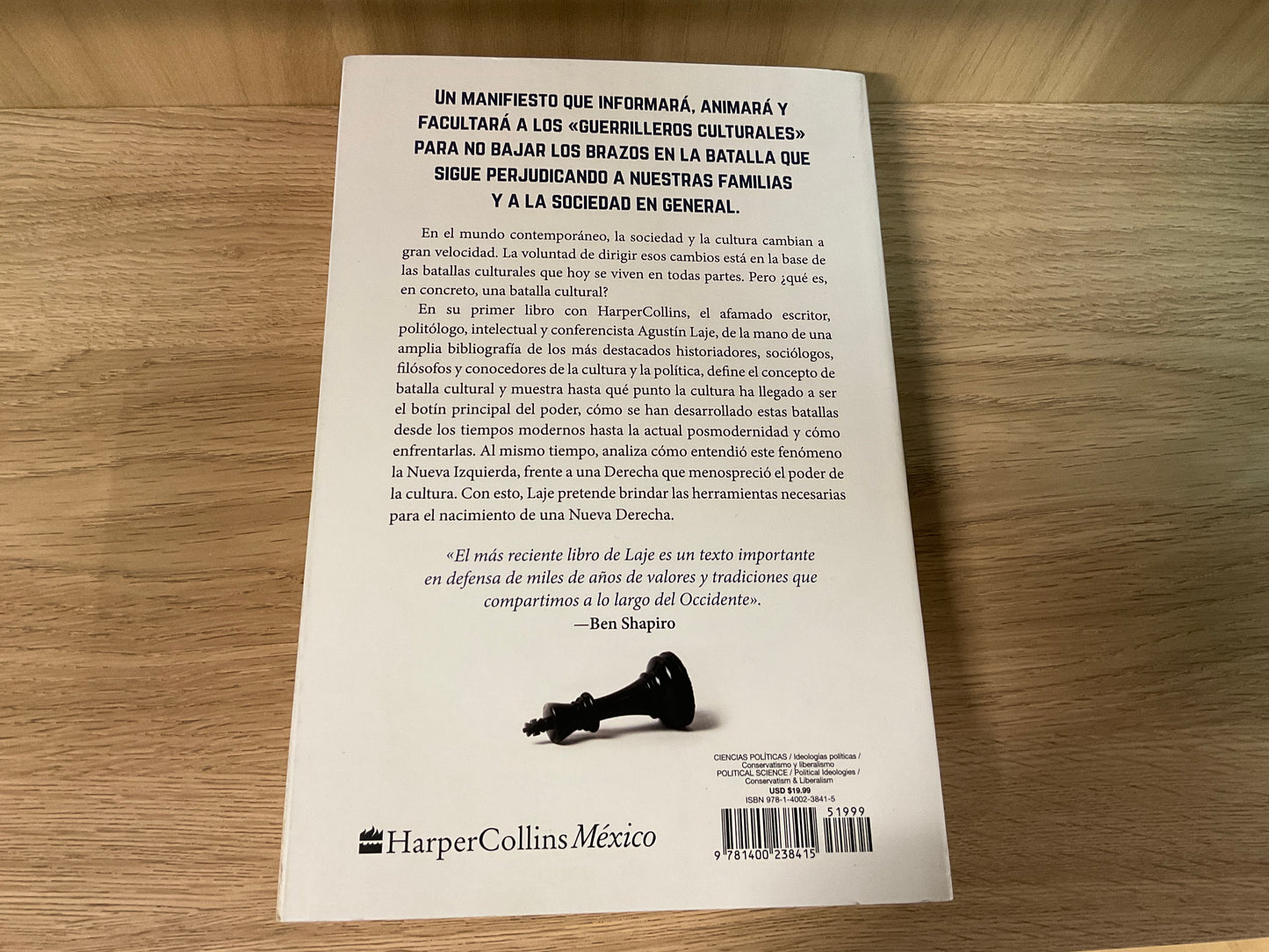 La batalla cultural, Austín Laje