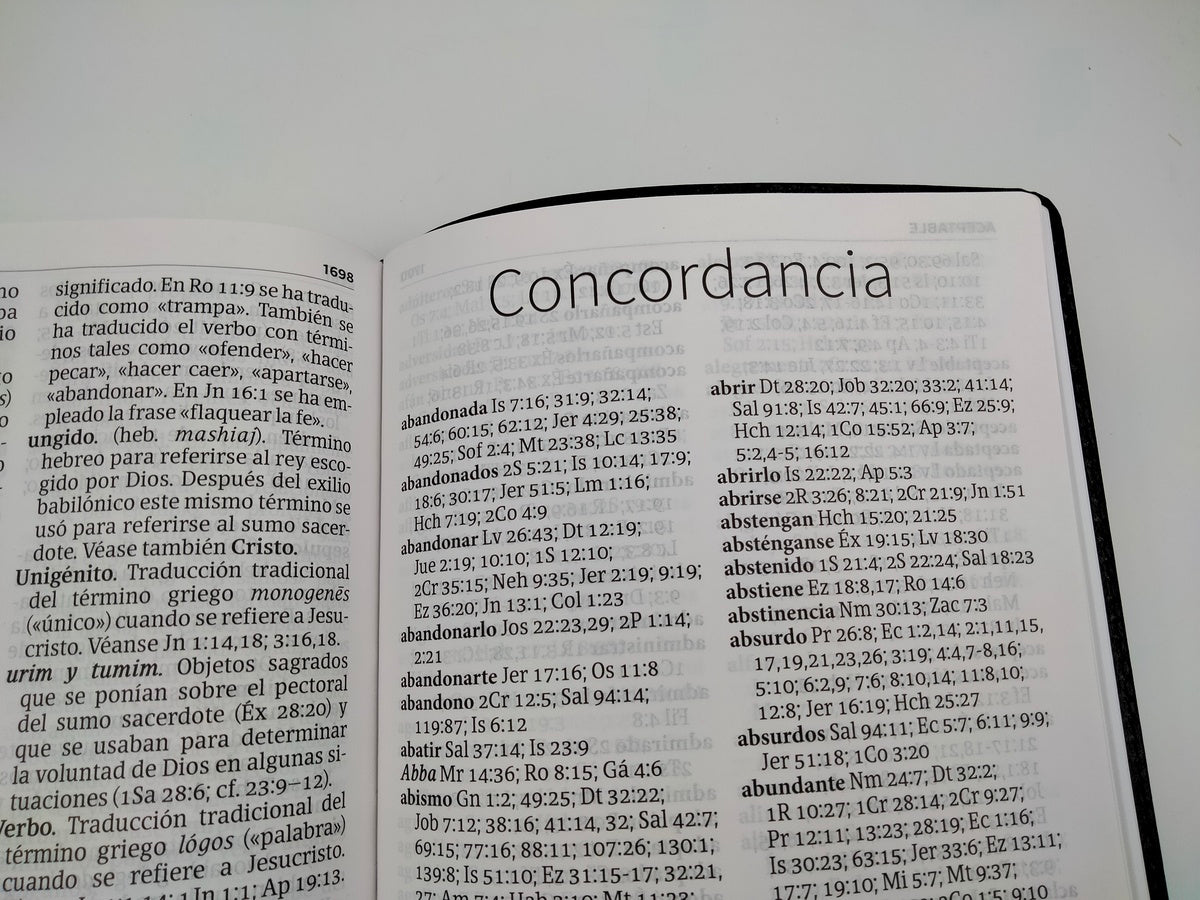 Biblia NVI Letra Grande Indice