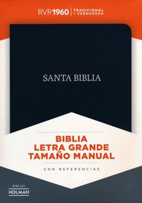 Biblia RVR 1960 Letra Grande Tamaño Manual