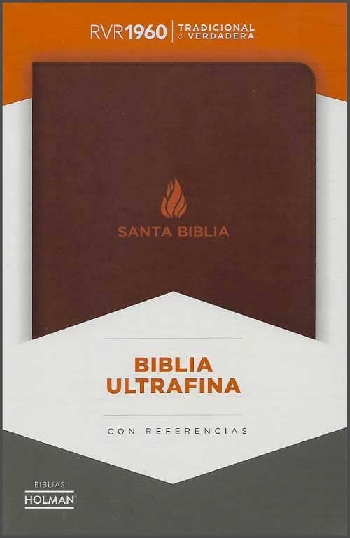 Biblia RVR 1960 Ultrafina Marrón