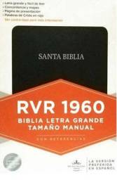 Biblia RVR 1960 Letra Grande Tamaño Manual