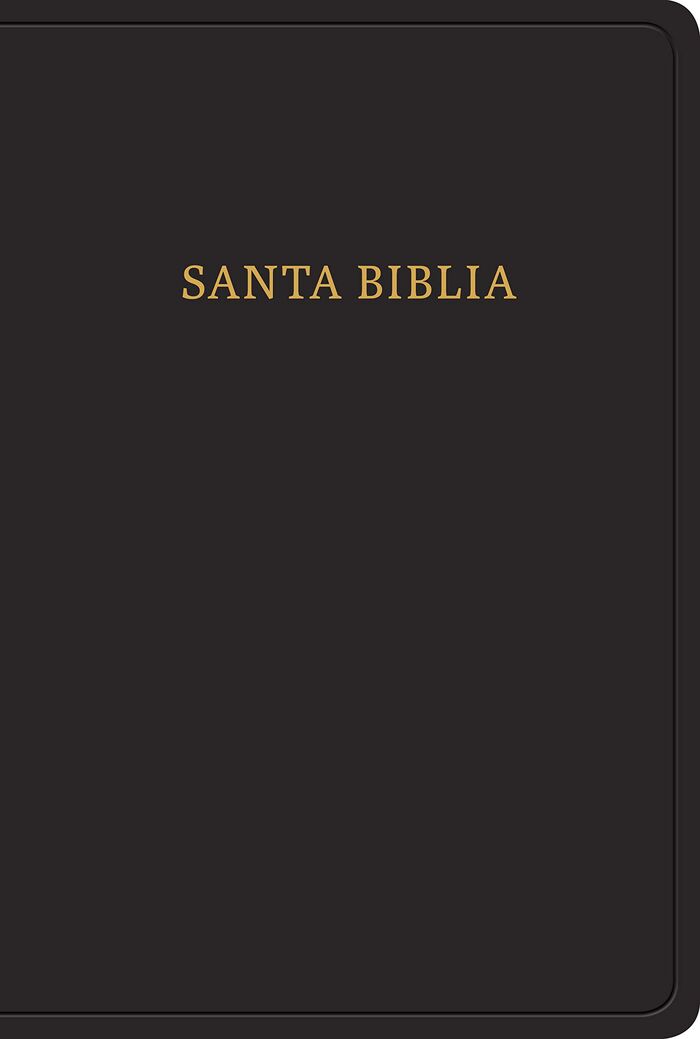Biblia RVR 1960 Letra Grande Tamaño Manual Negro