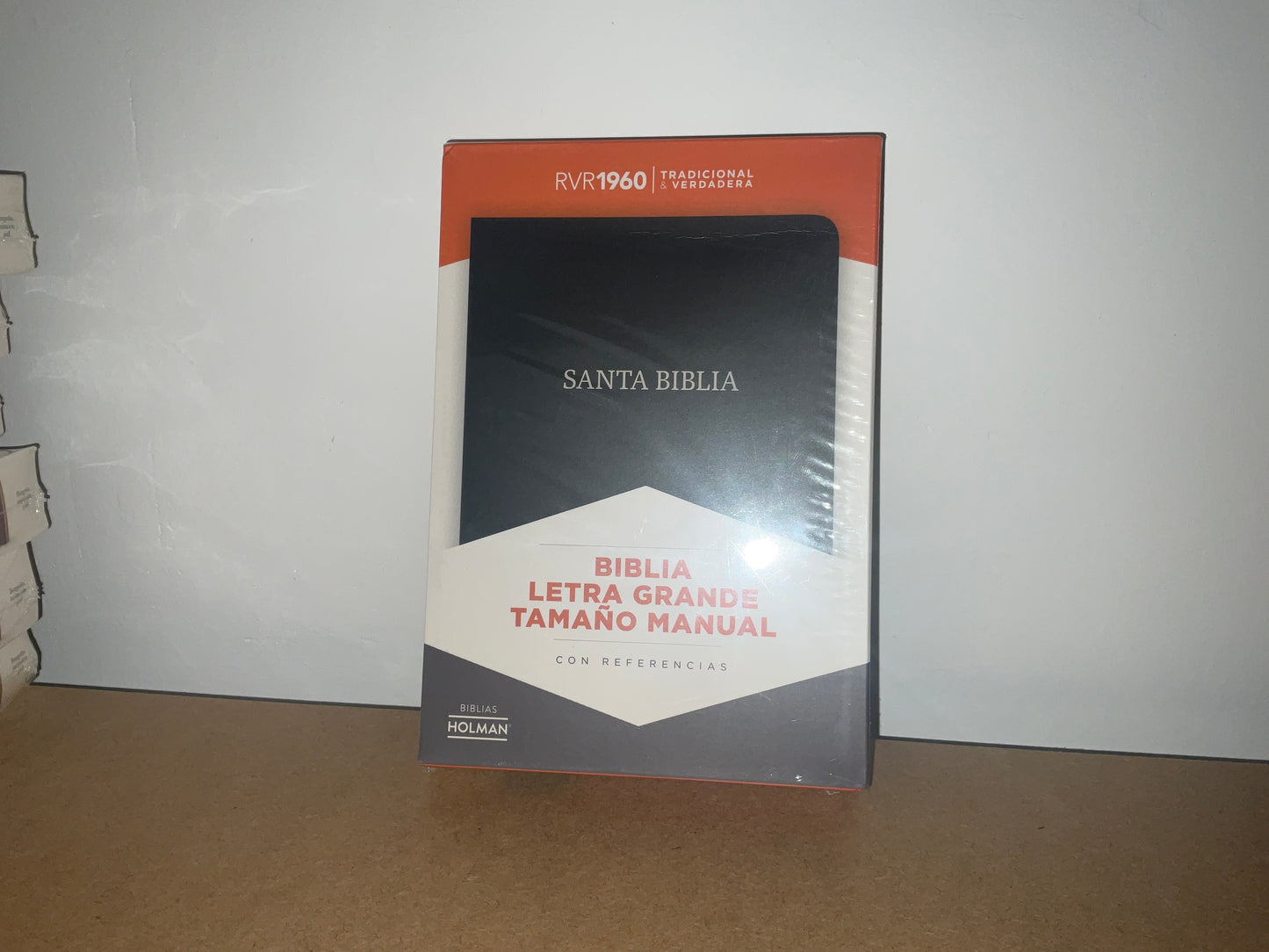 Biblia letra grande tamaño manual con índice