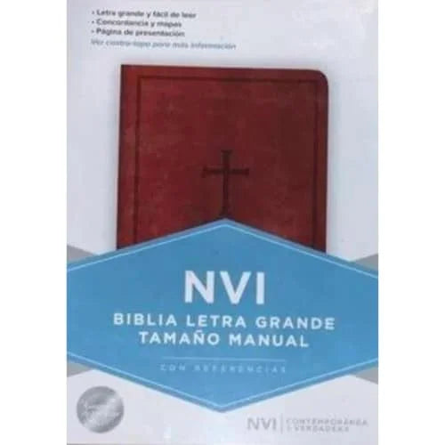 Biblia NVI Tamaño Manual Marrón