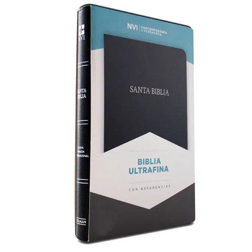 Biblia NVI Ultrafina Negra con Índice