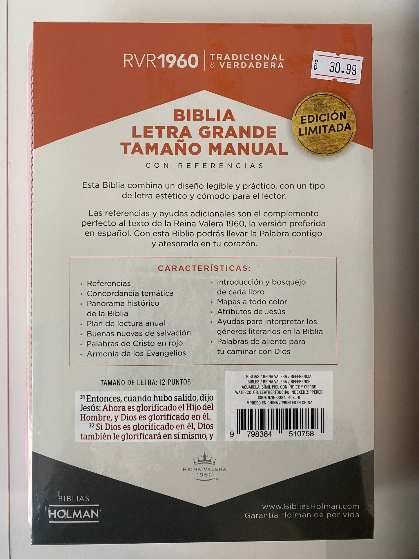 Biblia letra grande RVR 1960