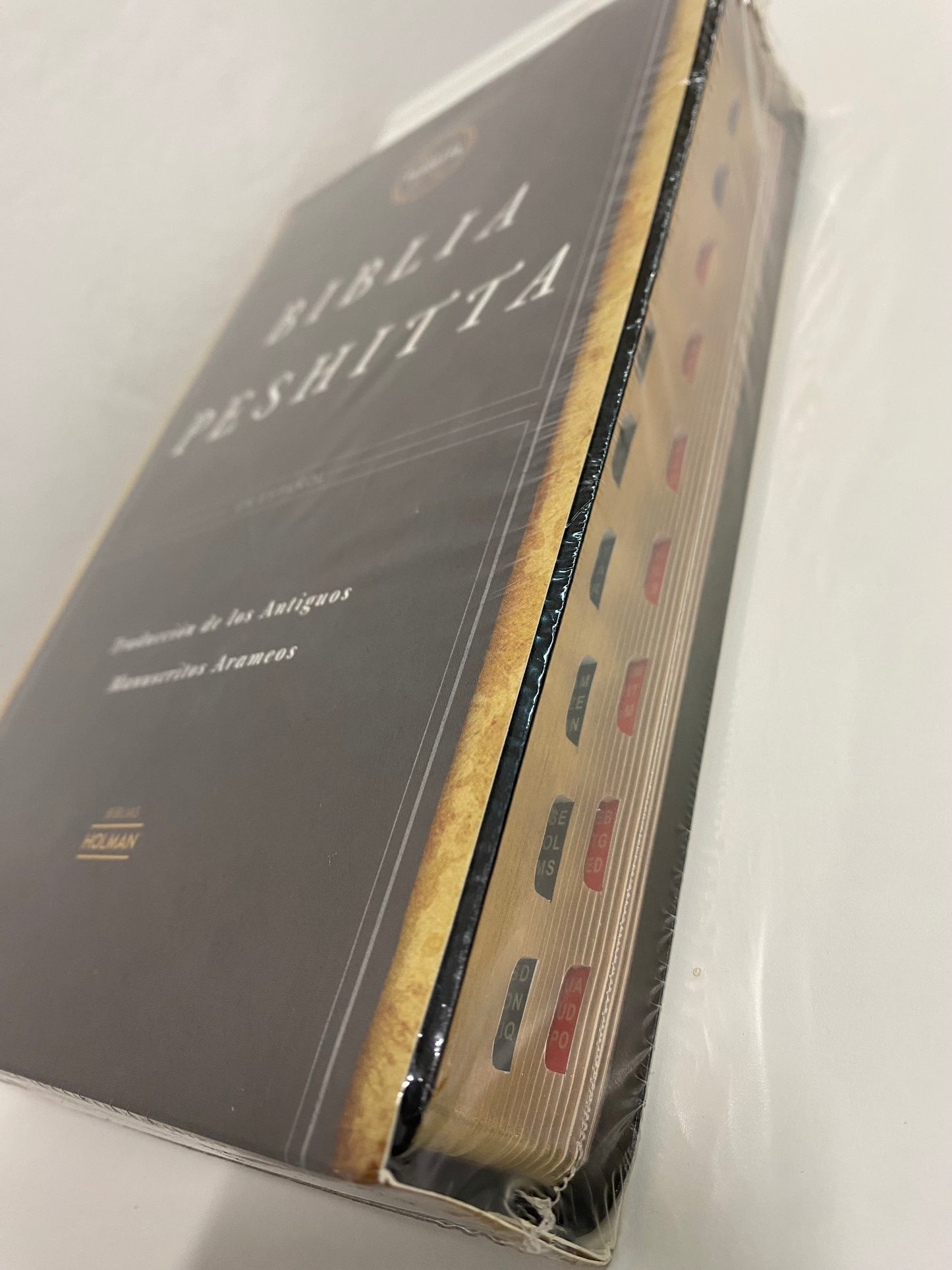 Biblia Peshitta Tapa dura indice