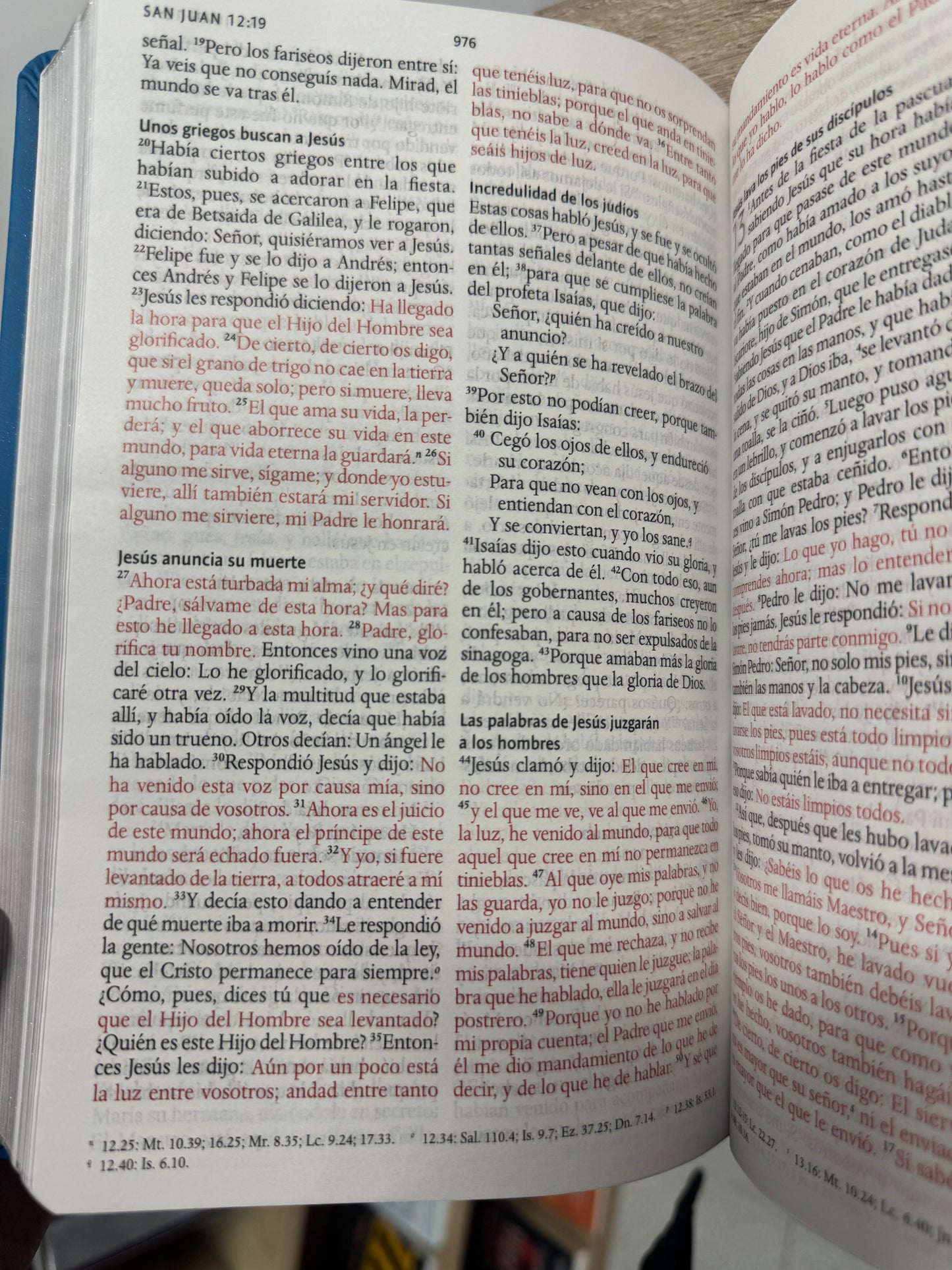 Biblia RVR 1960 Letra Grande Turquesa