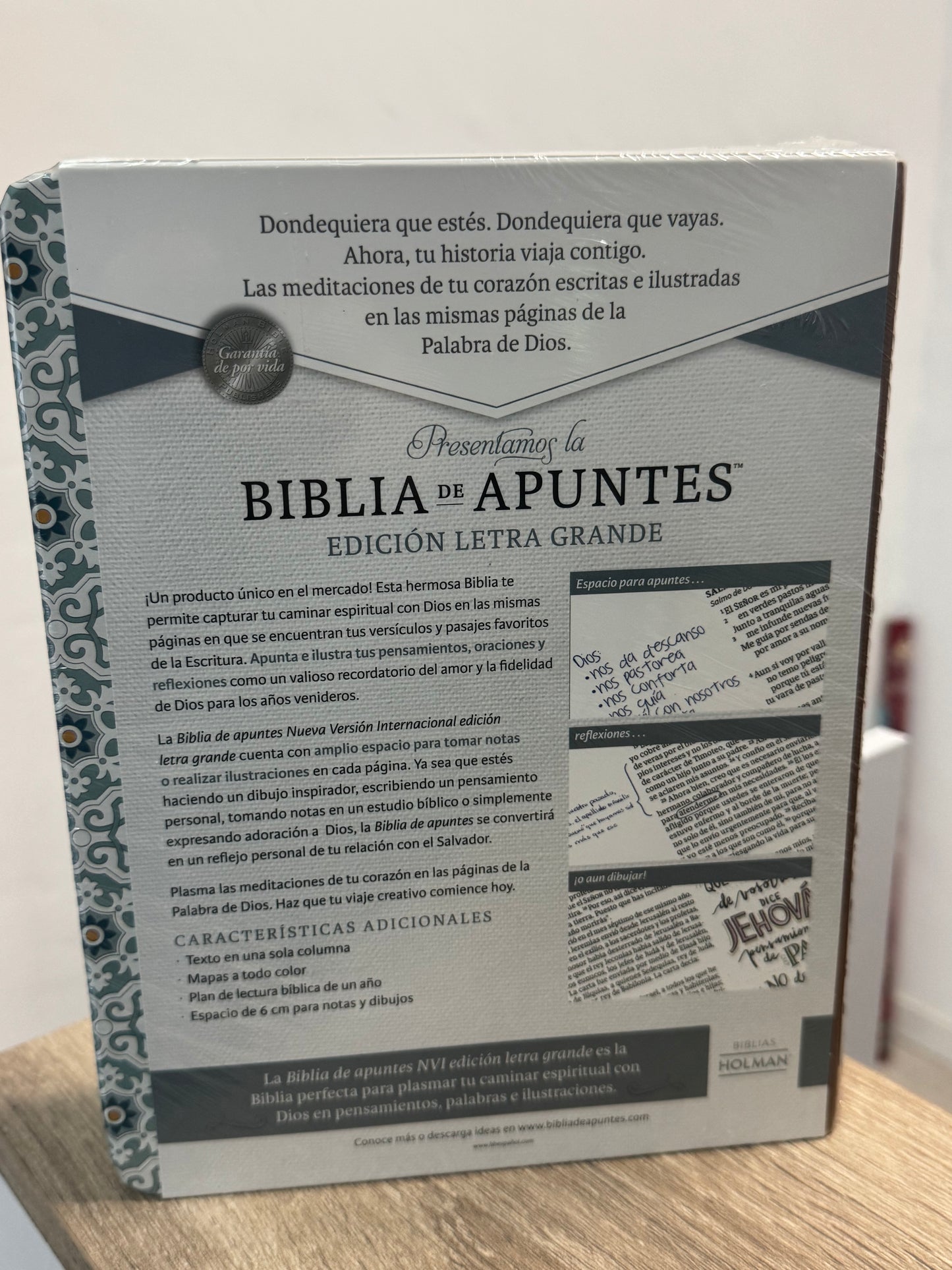 Biblia de apuntes edición letra grande NVI