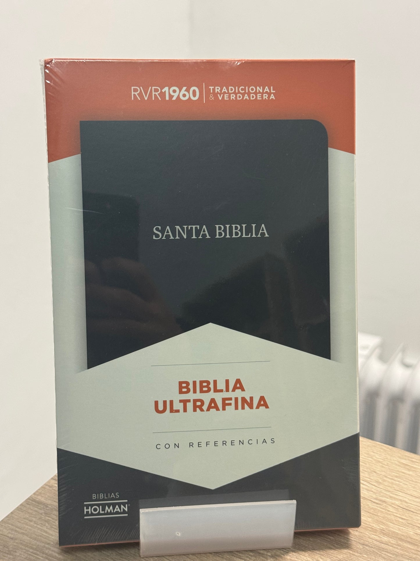 Biblia RVR 1960 Ultrafina Piel Negra