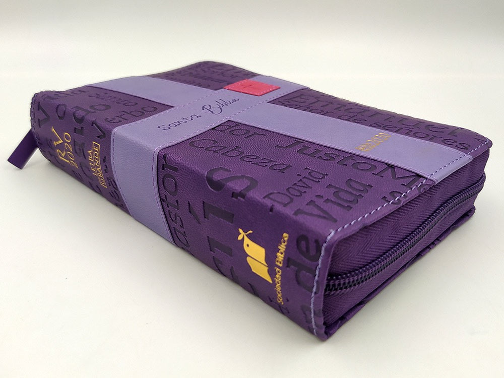 Biblia RVR2020 portátil letra grande cierre