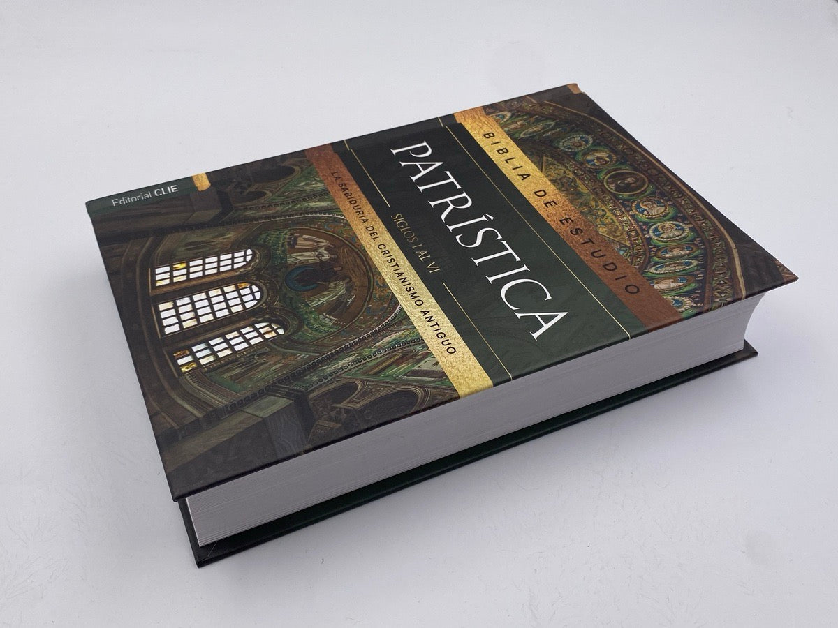 Biblia de estudio Patrística RVR77 tapa dura