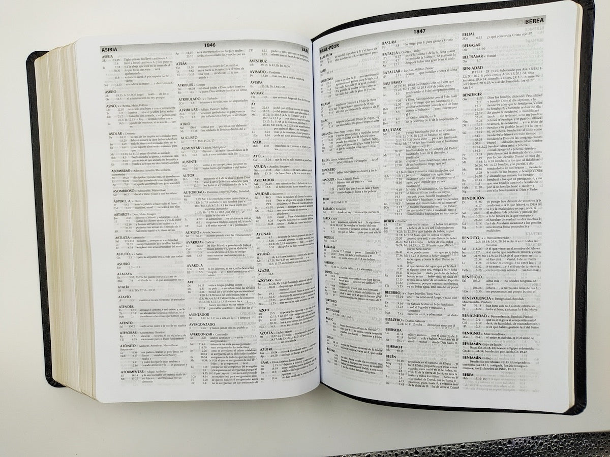Biblia de Estudio RVR 1960 Vida Plena tapa dura actualiza y ampliada