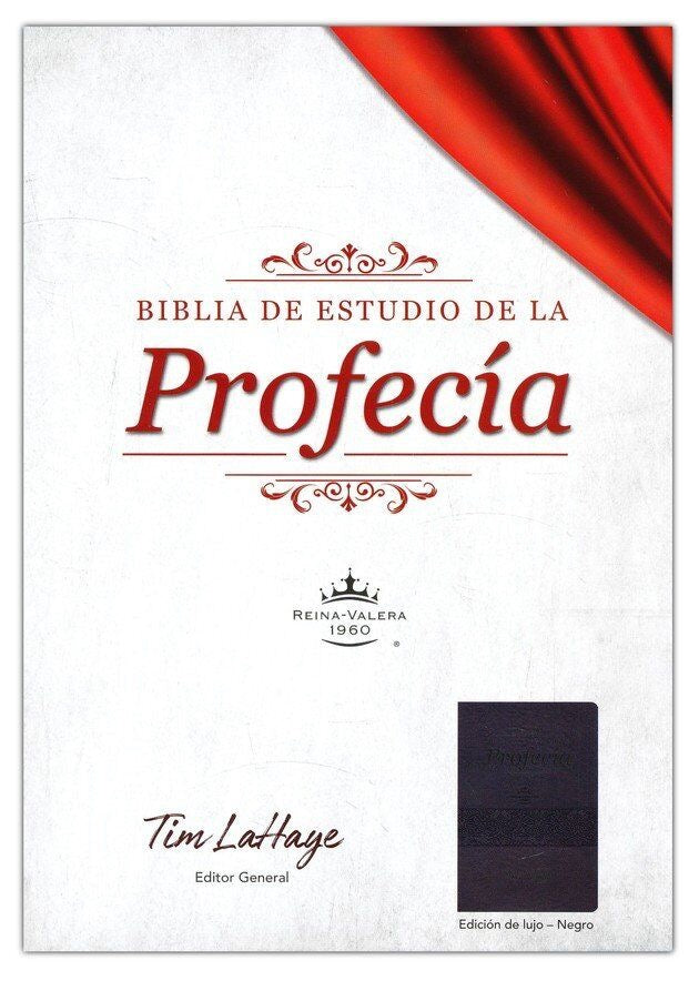 Biblia RVR 1960 de Estudio de la Profecia Piel Negro