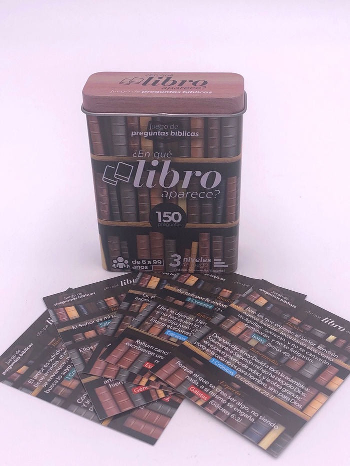 Juego de preguntas bíblicas - En qué libro aparece