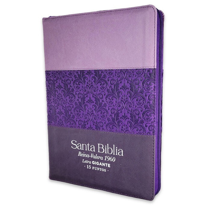 Biblia RVR60 Letra Gigante Morada