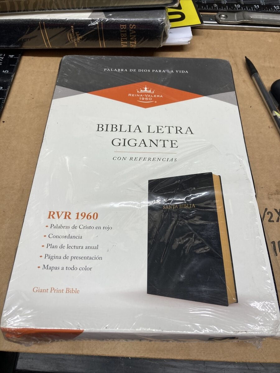 Biblia RVR 1960 Letra Gigante Piel