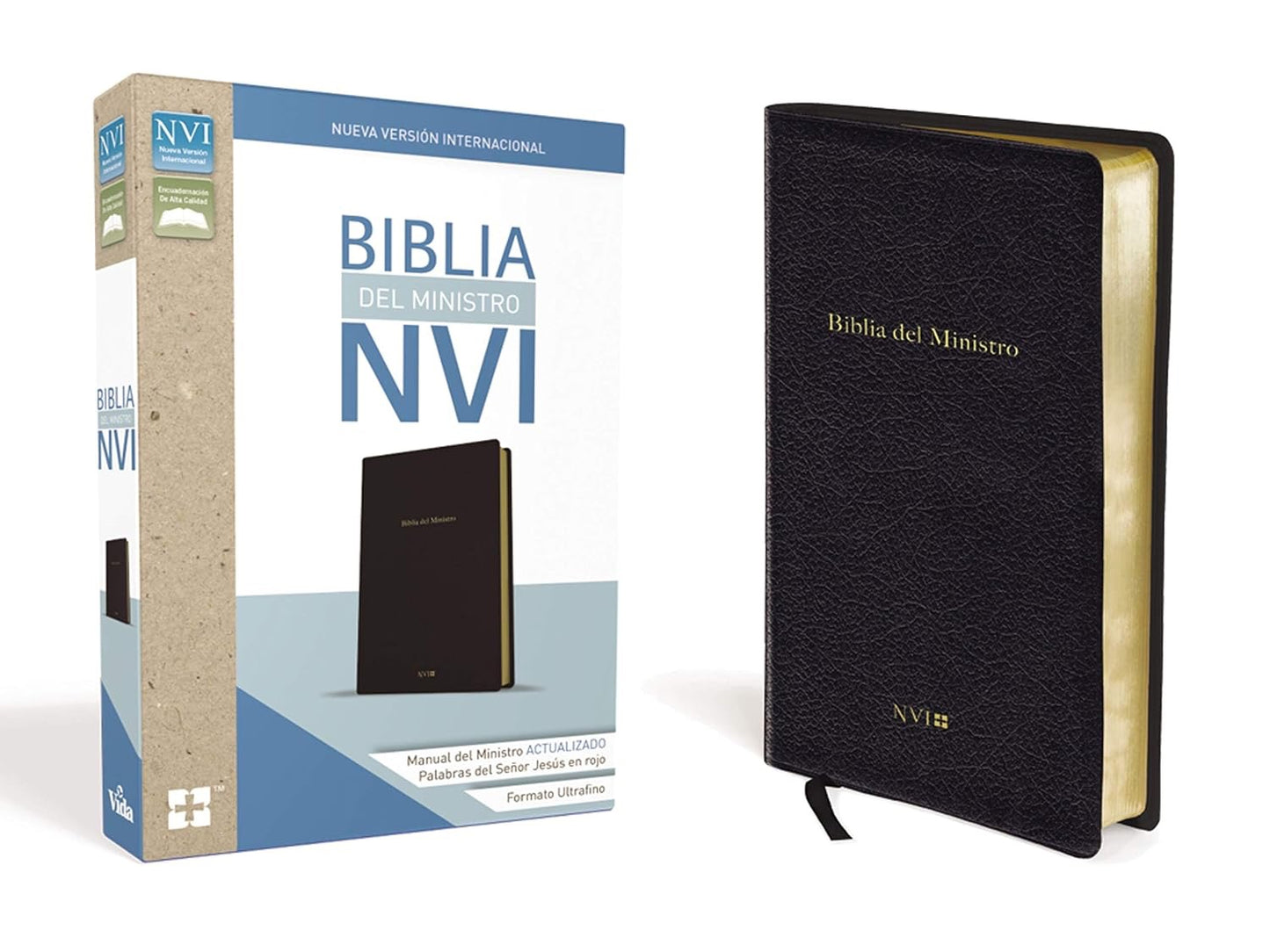 Biblia NVI Ministro Piel Negro