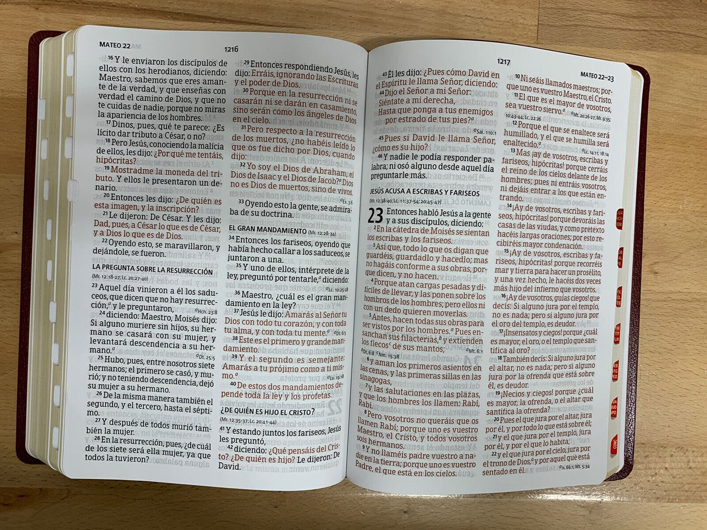 Biblia RVR 1960 Letra Súper Gigante con indice