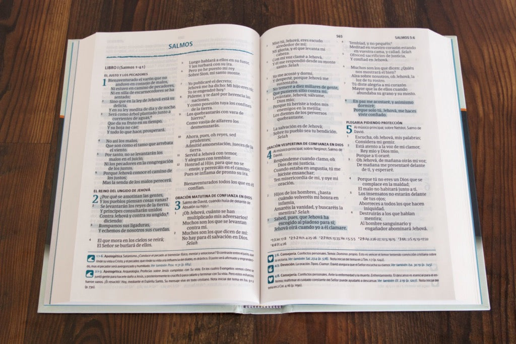 Biblia RVR 1960 del Pescador Letra Grande