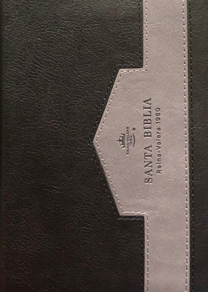 Biblia RVR60 Bolsillo Negro Con cierre Indice