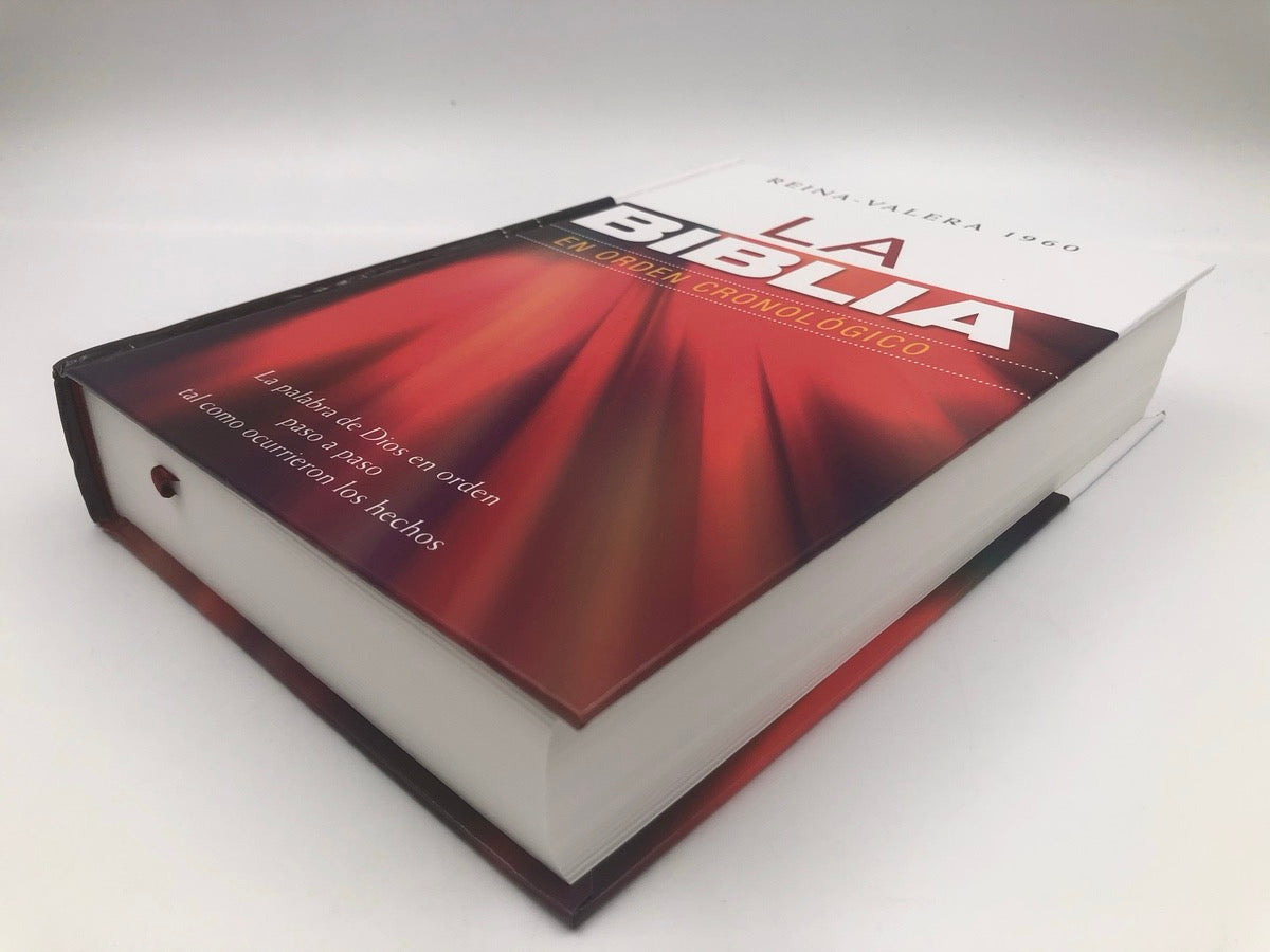 Biblia en Orden Cronológico RVR60 Tapa Dura