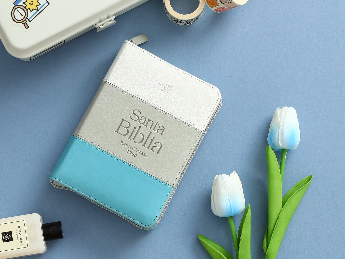 Biblia RVR60 Bolsillo Tricolor