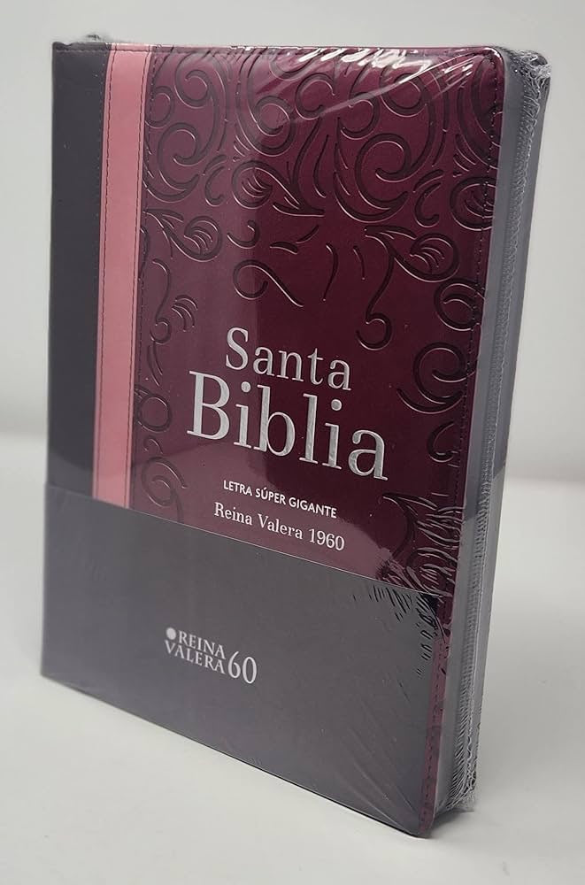 Biblia RVR 1960 Letra Súper Gigante Varios Colores