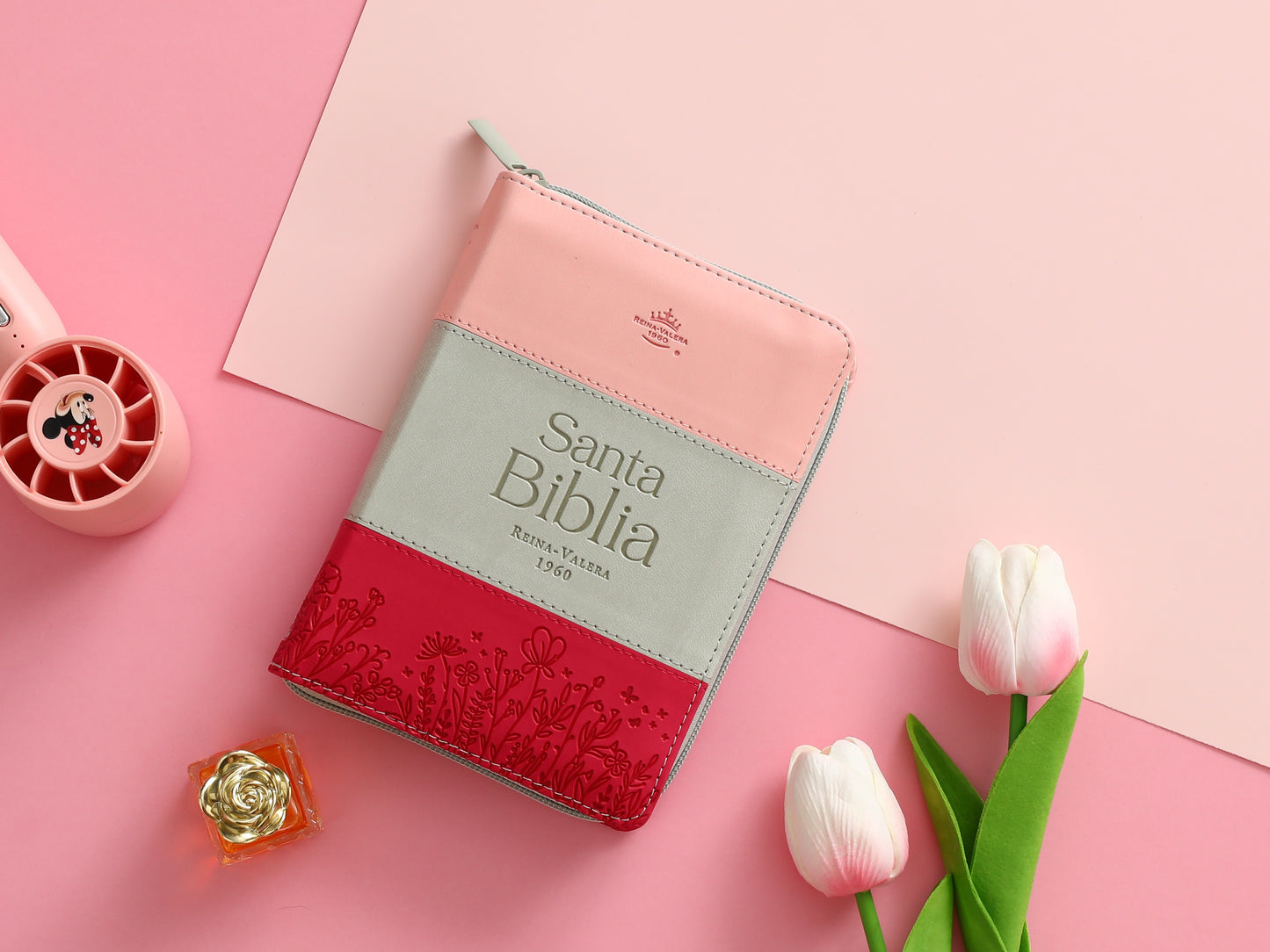 Biblia RVR60 Bolsillo Tricolor
