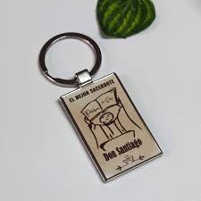 Llavero de láminas personalizables