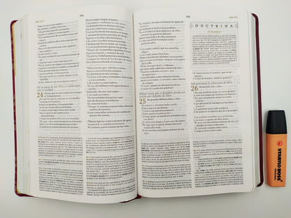 Biblia de Estudio para Mujeres RVR60 piel
