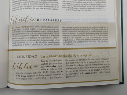 Biblia de estudio para mujeres RVR60