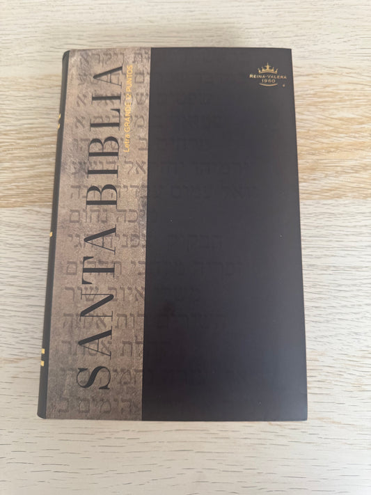 Biblia RVR 1960 letra grande índice