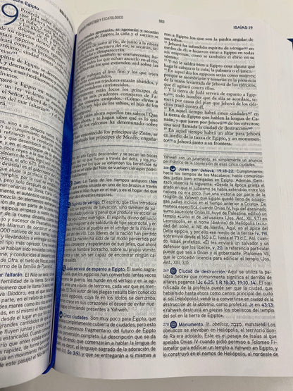 Biblia Peshitta Tapa dura indice