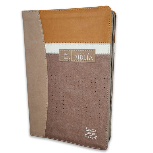 Biblia RVR60 Letra Súper Gigante cafe