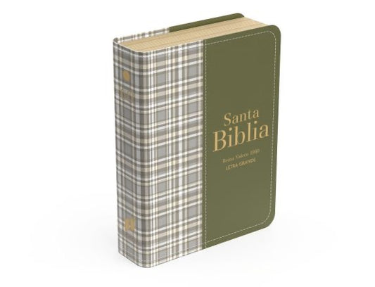 Biblia RVR 1960 Compacta Símil Piel verde