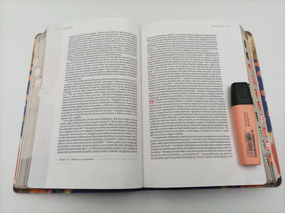 Biblia RVR 1960 Centrada en Cristo Símil Piel con Índice