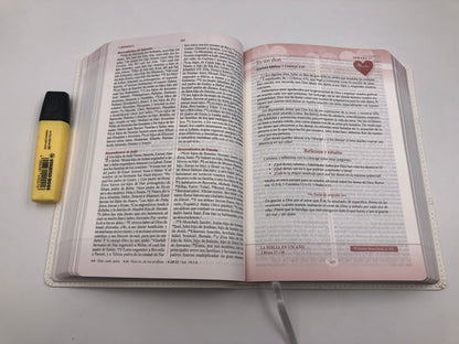 Biblia RVR 1960 Lenguajes del Amor Blanco