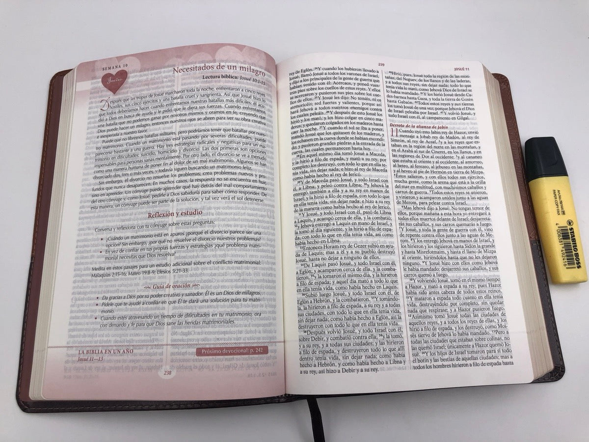 Biblia RVR 1960 Devocional los Lenguajes del Amor