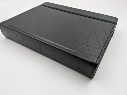 Biblia RVR 1960 de Apuntes Negro Símil Piel